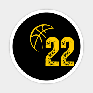 Number 22 Magnet